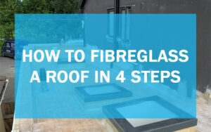 How to fibreglass a roof featured.